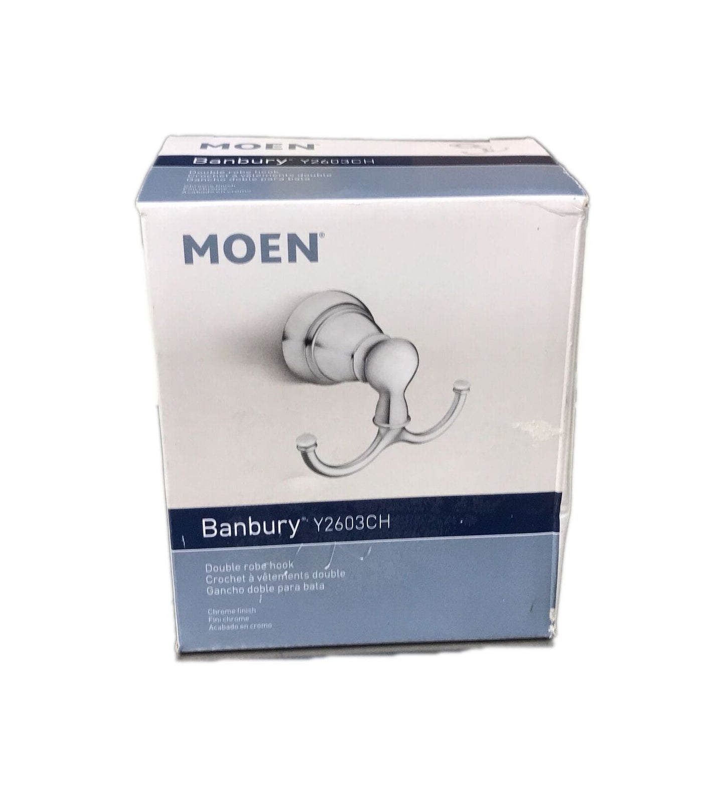 MOEN Banbury Double Robe Hook in Chrome Y2603CH