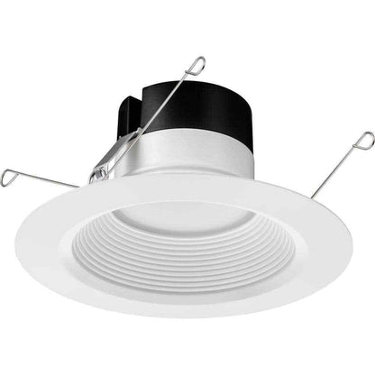 Juno Contractor Select 65BEMW HL 6 in. LED White Baffle Recessed Light Trim