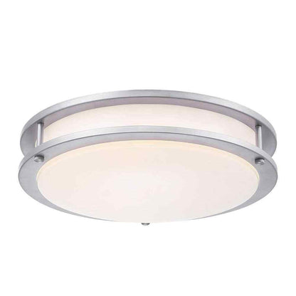 Hukoro Hanz 13 in. Selectable LED 2700K-5000K Flush Mount Ceiling Light 2-Pack