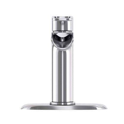 Glacier Bay Kiso Single Hole Single-Handle Low-Arc Bathroom Faucet in Chrome