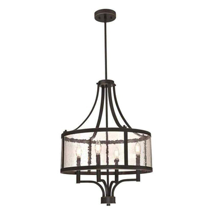 Westinghouse Belle View 4-Light Oil Rubbed Bronze with Highlights Chandelier