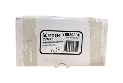 MOEN Wynford Double Post Toilet Paper Holder in Chrome YB5208CH