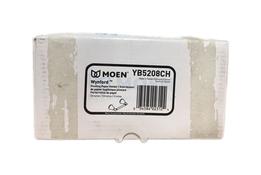 MOEN Wynford Double Post Toilet Paper Holder in Chrome YB5208CH