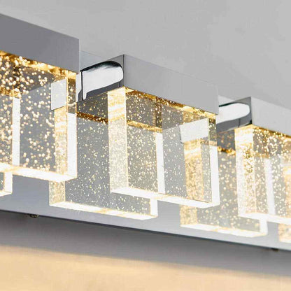 Artika Bubble Cube 24 in. Chrome LED Vanity Light Bar VAN4BC-ON