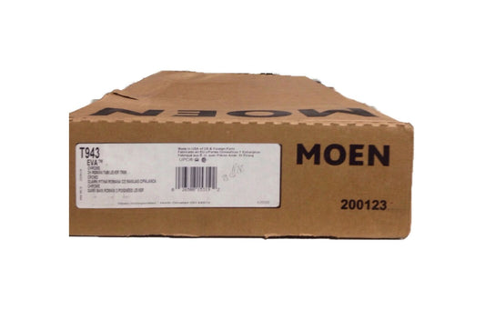 MOEN Eva 2-Handle Deck-Mount Roman Tub Faucet Trim Kit (Valve Not Included)