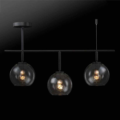 Globe Electric 2.3 ft. 3-Light Matte Black Fixed Track Lighting Kit 91002804