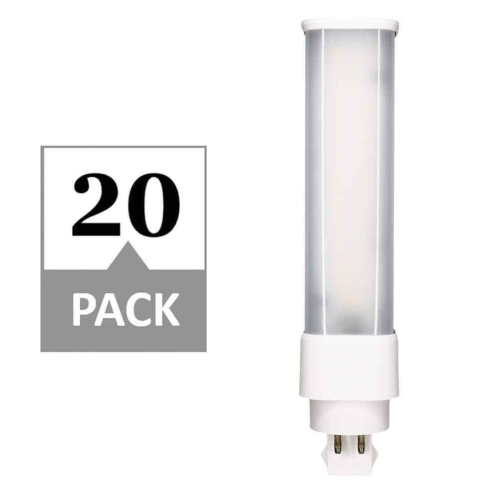 Simply Conserve 18W Equivalent CFLNI Horizontal G24Q PL LED Light Bulb 20-Pack