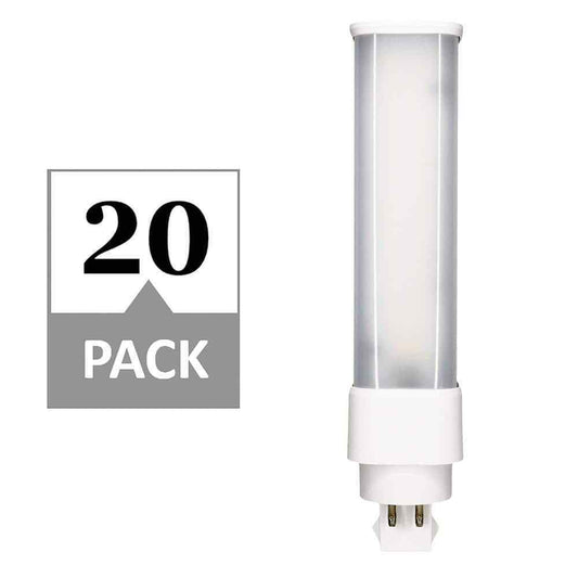 Simply Conserve 18W Equivalent CFLNI Horizontal G24Q PL LED Light Bulb 20-Pack