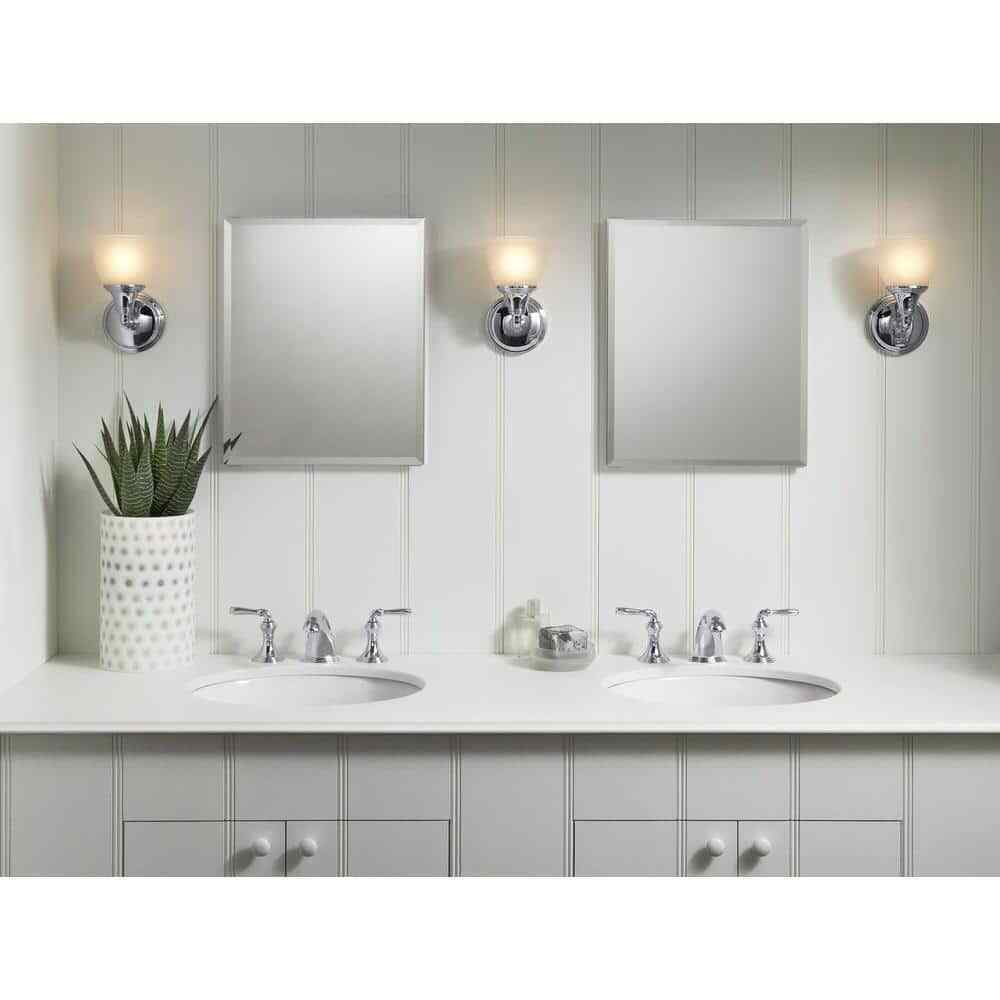 KOHLER Devonshire 1 Light Matte Black Indoor Bathroom Wall Sconce LBNFJQ235W238