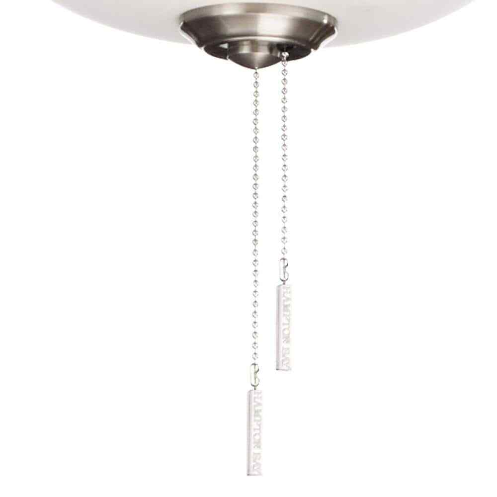 Hampton Bay Rothley II 52 in. Indoor LED Brushed Nickel Ceiling Fan w/ Light Kit