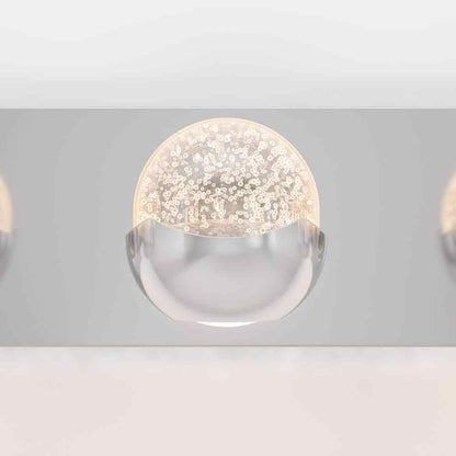 Artika Oracle 27 in. 4 Light Chrome Modern Integrated LED 5 CCT Vanity Light Bar