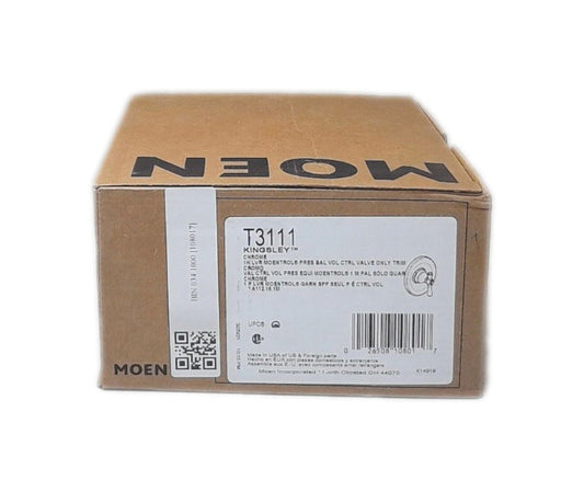 MOEN Kingsley Single-Handle Moentrol Valve Trim Kit in Chrome Valve Not Included