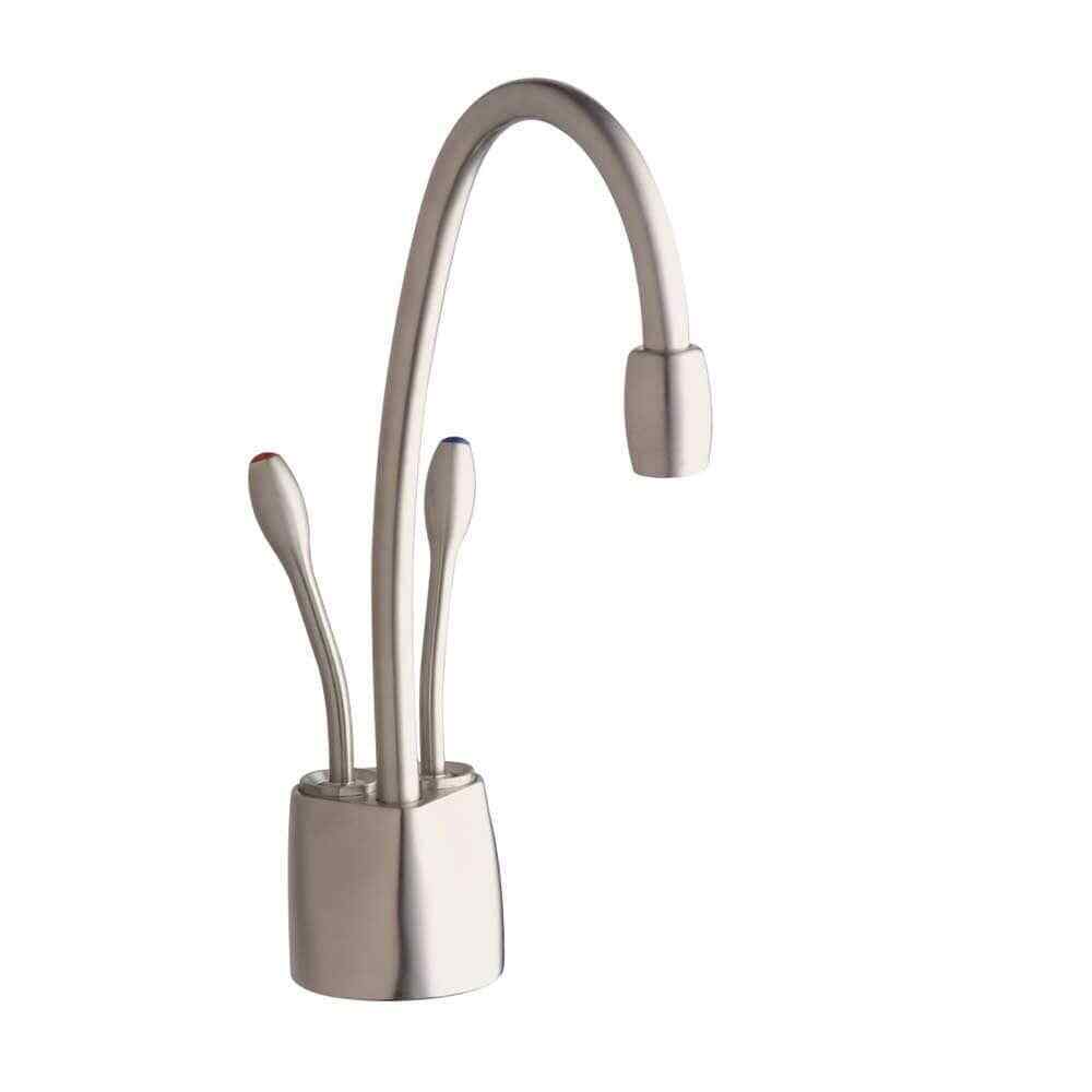 InSinkErator Indulge Faucet Instant Hot + Cold Water Dispenser in Satin Nickel