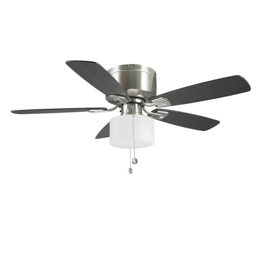 Bellina 42 in. Brushed Nickel Ceiling Fan with Light Kit RH5H1-BN