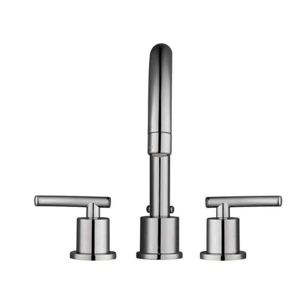 Glacier Bay Dorset 8 in. Widespread 2-Handle High-Arc Bathroom Faucet in Chrome