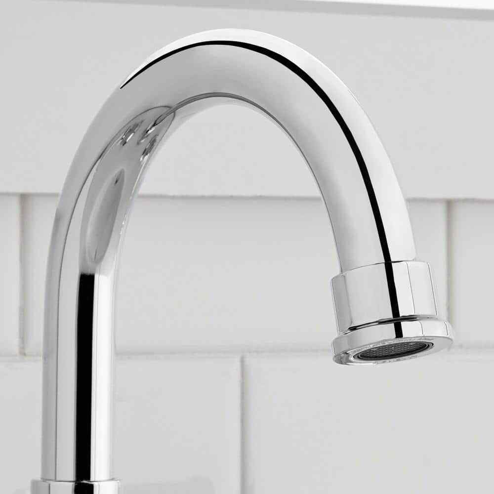 Glacier Bay Oswell 8 in. Widespread Double-Handle High-Arc Bathroom Faucet