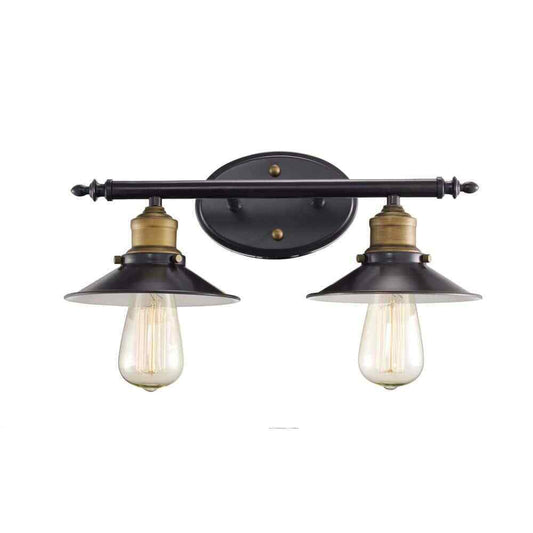Bel Air Lighting Griswald 2-Light Oil Rubbed Bronze Vanity Light Fixture