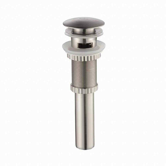 KRAUS Pop-Up Drain with Overflow Satin Nickel PU-11SN