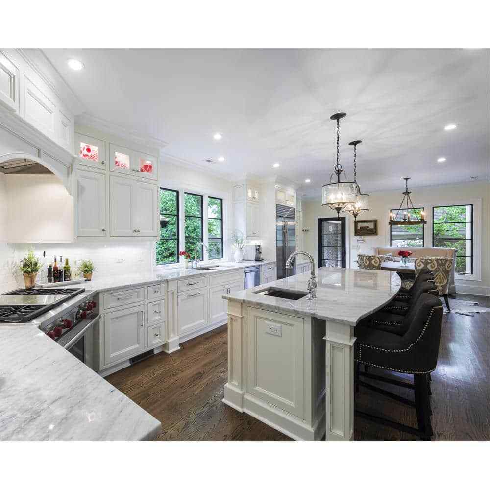 Halo 4 in. 2700K Integrated LED Recessed Ceiling Light Retrofit Trim