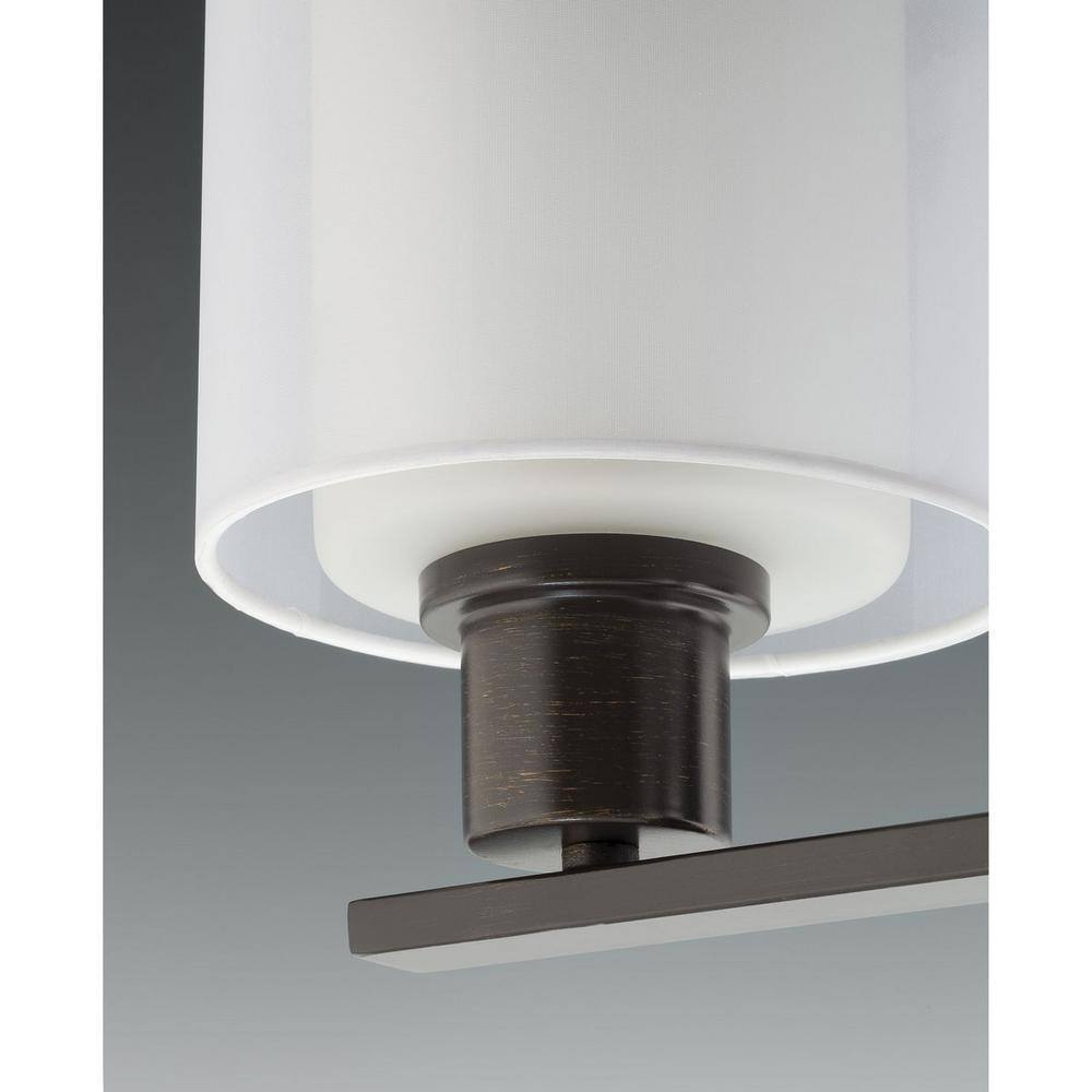 Progress Lighting Invite Bronze New Traditional Bath Vanity Light