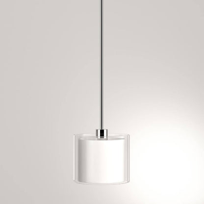 Progress Lighting Invite Collection 1-Light Brushed Nickel Mini Pendant