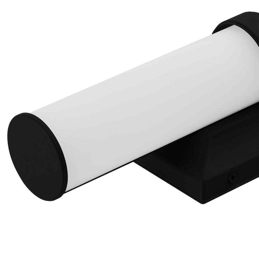 Home Decorators Rolande 16 in. Coal 1-Light LED Bathroom Vanity Light Bar 25837