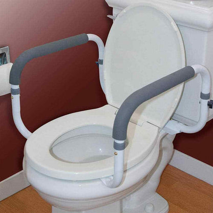 Glacier Bay Toilet Support Rail Adjustable Grab Bar FGB368GB THD