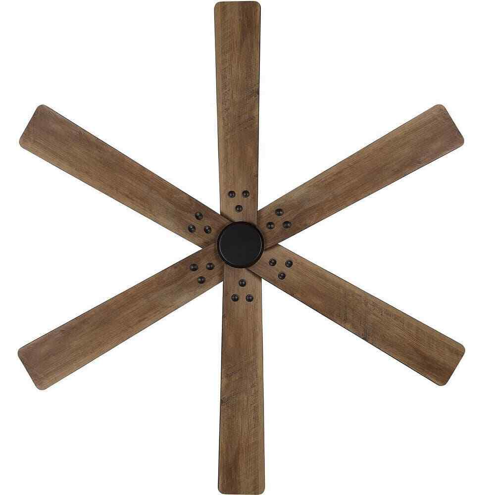 Home Decorators Cortaine 54 in. Indoor/Outdoor Matte Black Ceiling Fan