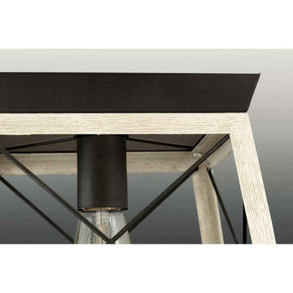 Progress Lighting Briarwood 1-Light Graphite Farmhouse Wall Sconce Light