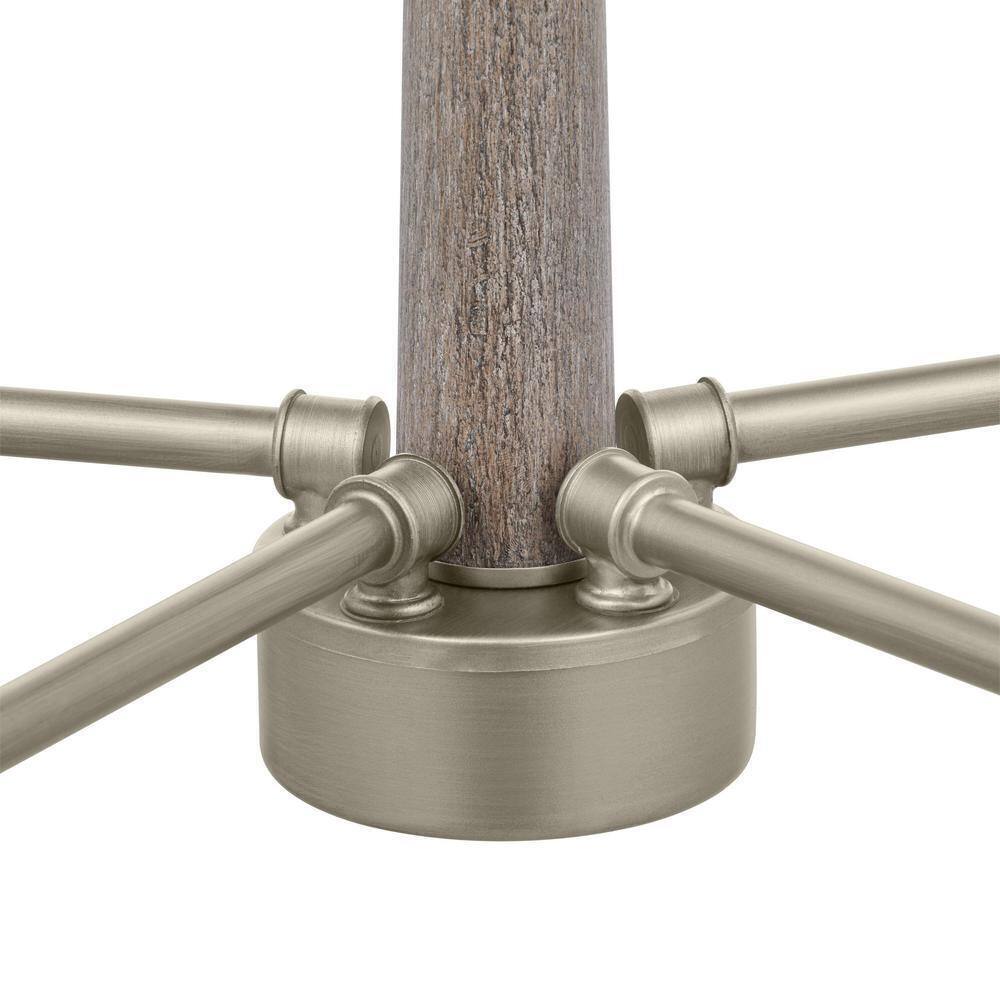 Home Decorators Palermo Grove 24 in. 5-Light Antique Nickel Coastal Chandelier