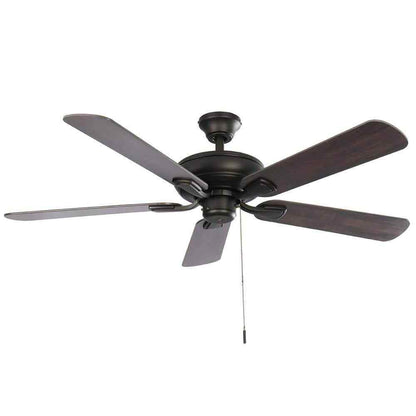 Hampton Bay Rothley II 52 in. Indoor LED Bronze Ceiling Fan w/ Light Kit