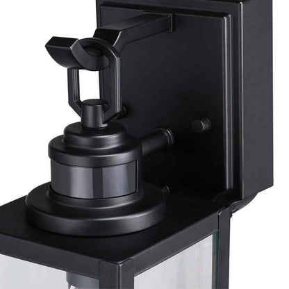 Westinghouse Lighting Victoria 1-Light Matte Black Outdoor Wall Lantern Sconce