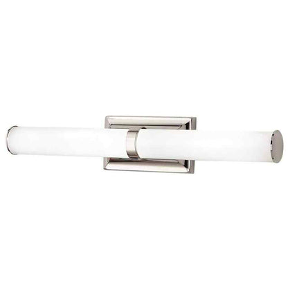 Home Decorators Rolande 100W Equivalent Polished Nickel LED Vanity Light