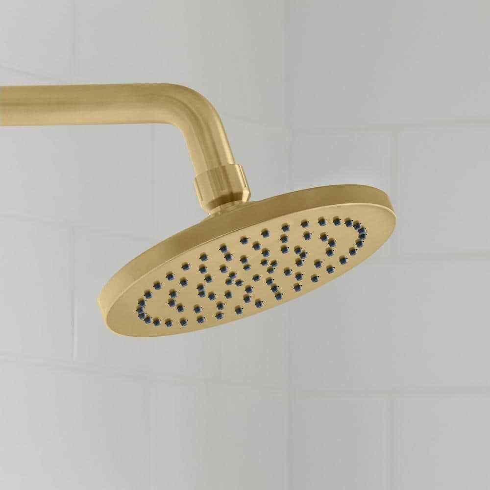 Glacier Bay Dorind Tub and Shower Faucet 1.8 GPM in Matte Gold Valve Included