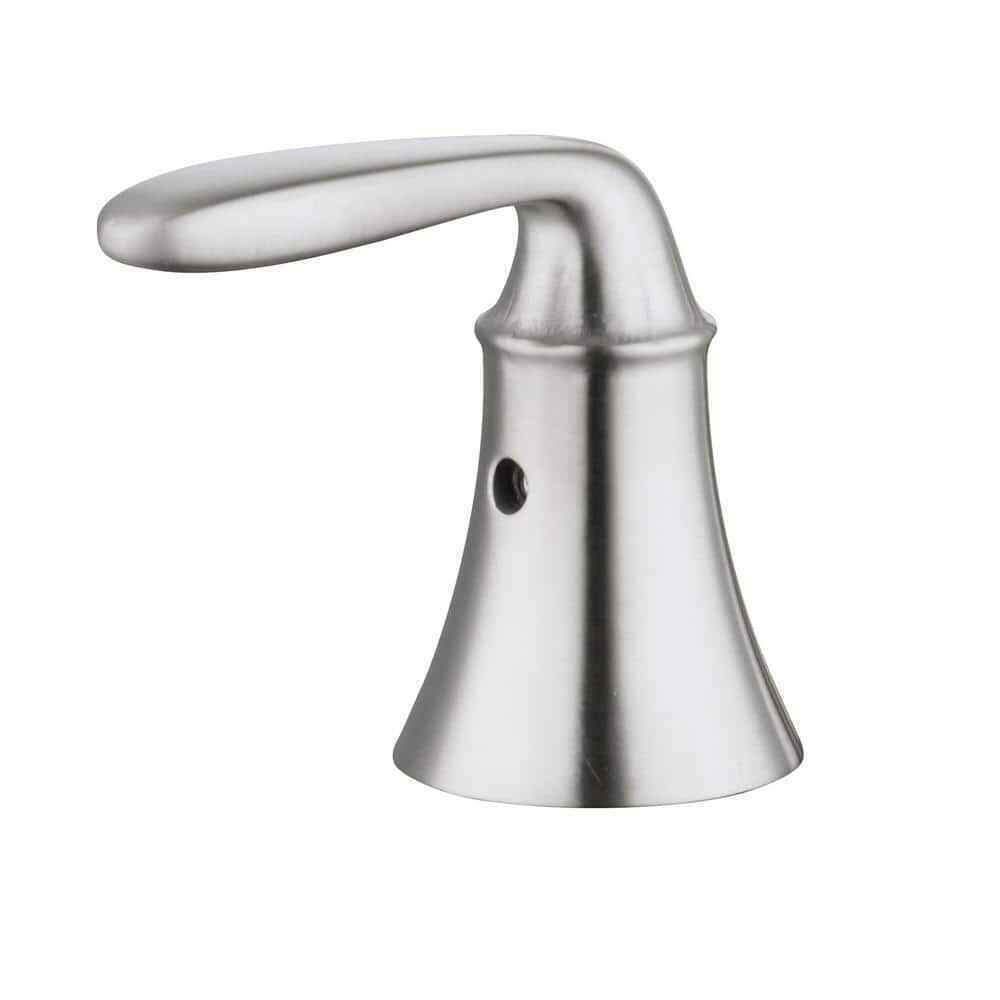Glacier Bay Sadira 4 in. 2-Handle High-Arc Bathroom Faucet in Brushed Nickel