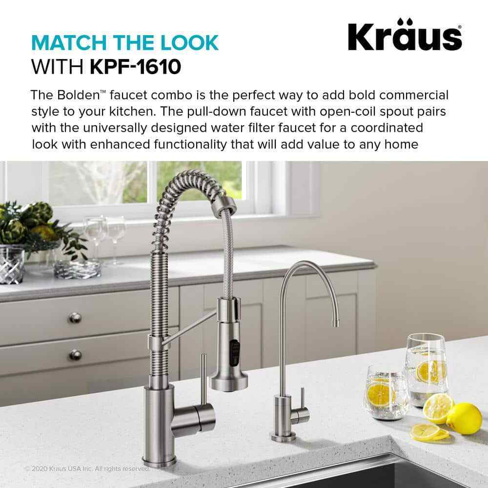 KRAUS Purita Single-Handle Water Dispenser Faucet for Water Filtration System