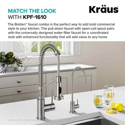 KRAUS Purita Single-Handle Water Dispenser Faucet for Water Filtration System