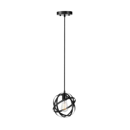 Globe Electric Tatum 1-Light Dark Bronze Pendant Lighting
