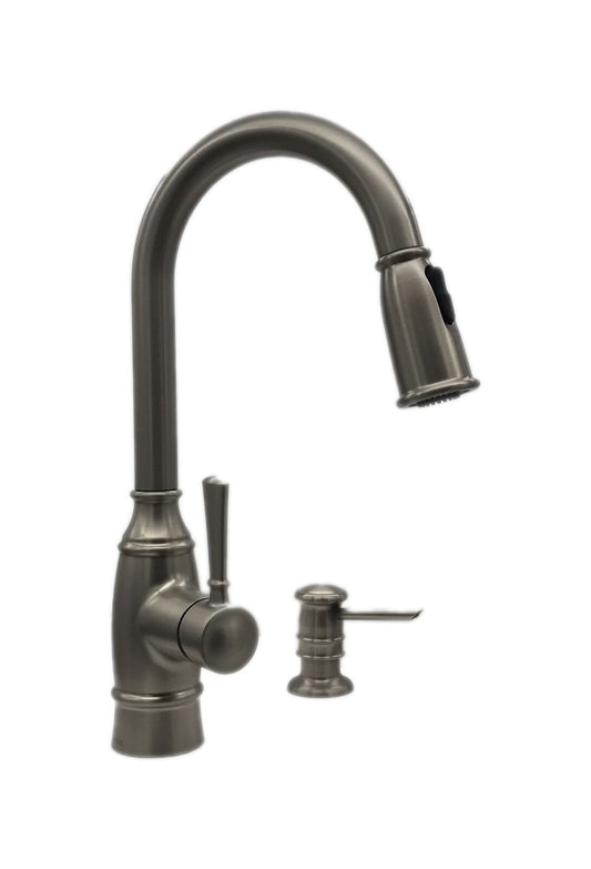 MOEN Noell 1-Handle Pull-Down Sprayer Kitchen Faucet Stainless