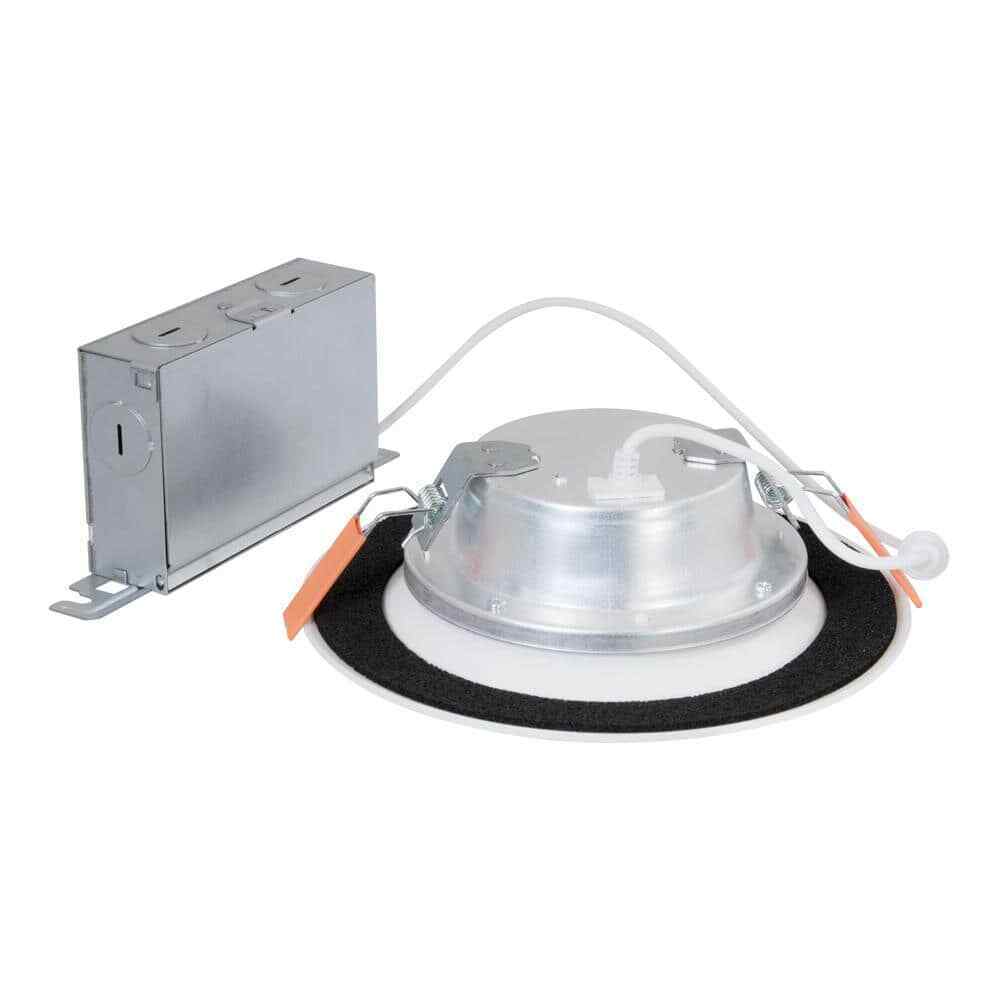 HALO LTDM Series 6" Canless IC Rated Dimmable Integrated LED Recessed Light Trim
