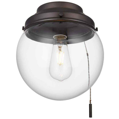 Hampton Bay Universal Bronze Ceiling Fan LED Light Kit 52242