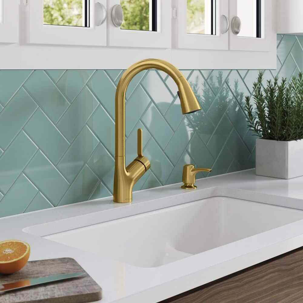 KOHLER Setra Single-Handle Touchless Pull-Down Sprayer Kitchen Faucet