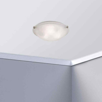 Bel Air Lighting Constellation 16 in. 3-Light Brushed Nickel Ceiling Light