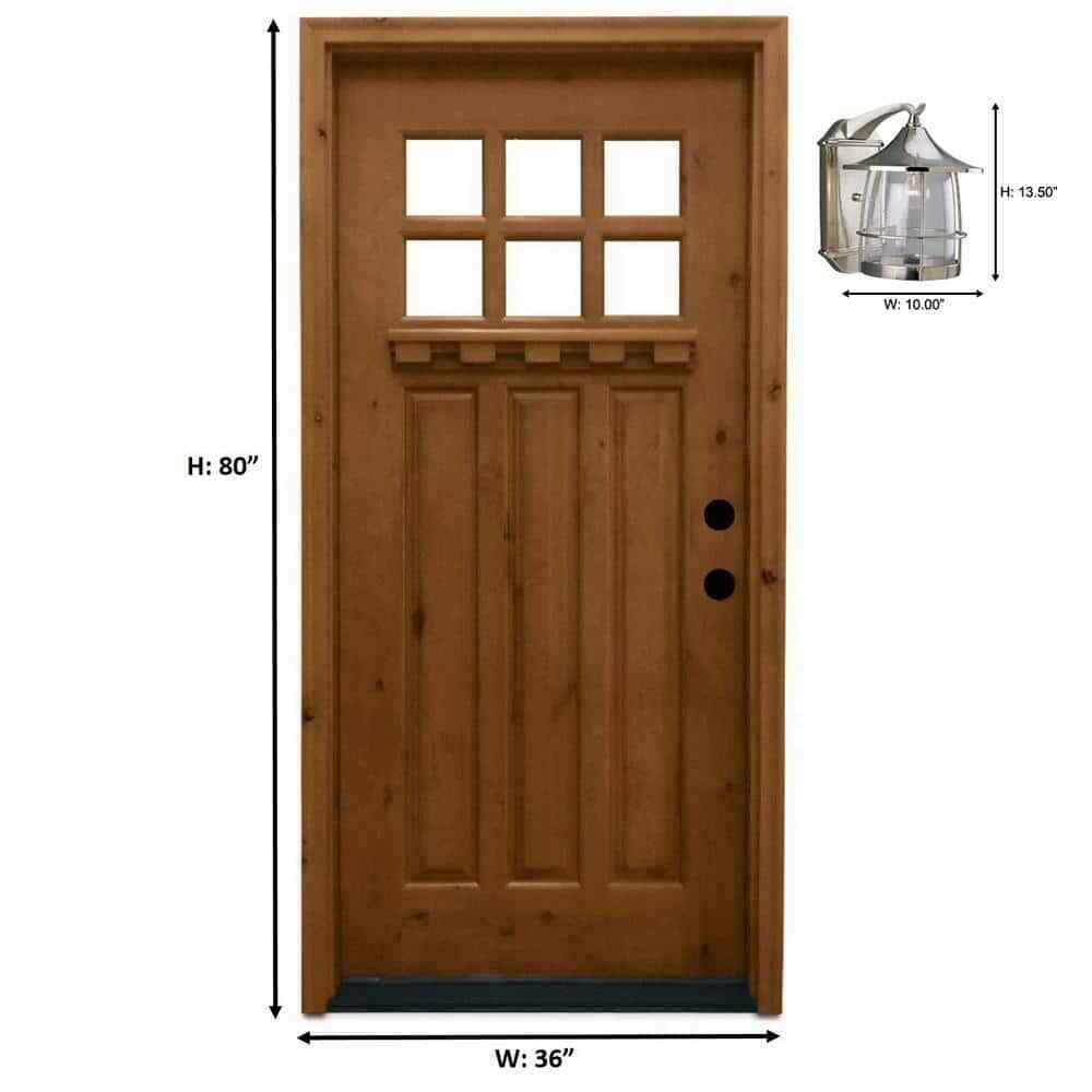 Progress Lighting Prairie Collection Brushed Glass Outdoor Wall Lantern Light