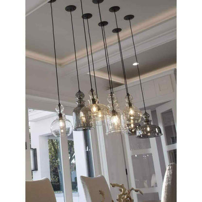 Progress Lighting Staunton 1-Light Brushed Nickel Pendant w/ Clear Glass