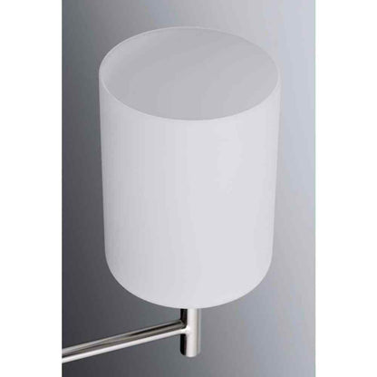 Progress Lighting Replay 5 in. 1-Light Brushed Nickel Bathroom Vanity Wall Light