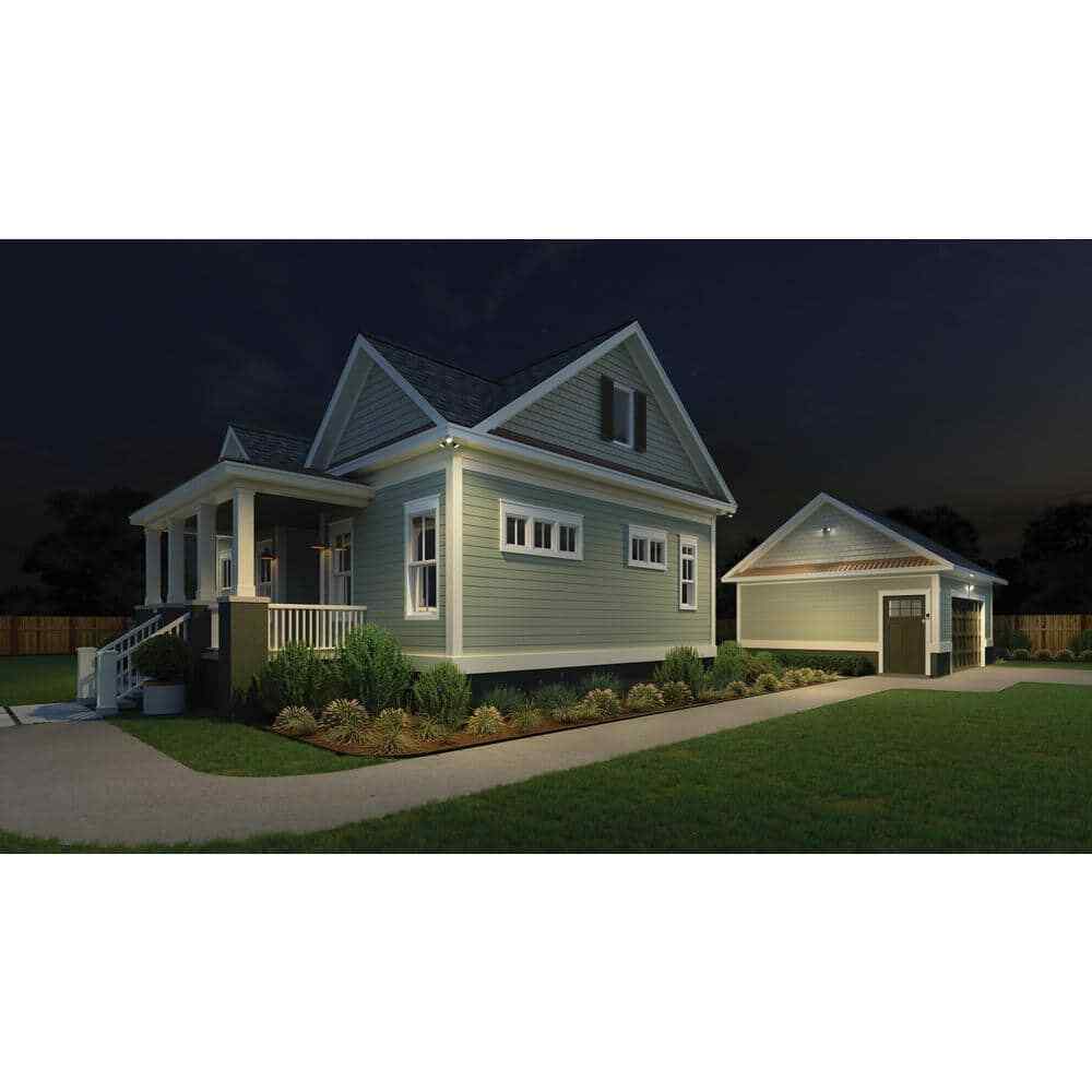 Lithonia Lighting Contractor Select HGX Dark Bronze Integrated LED Flood Light