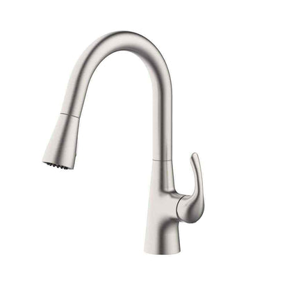 Glacier Bay Clare Single-Handle Pull-Down Laundry Utility Faucet Stainless Steel