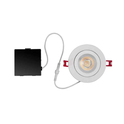 Commercial Electric Ultra-Spot 4 in. Canless Recessed Integrated LED Kit