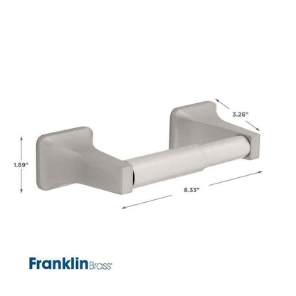 Franklin Brass Futura Toilet Paper Holder in Brushed Nickel D2408SN